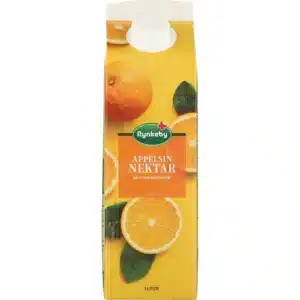 Appelsinnektar fra koncentrat, Rynkeby