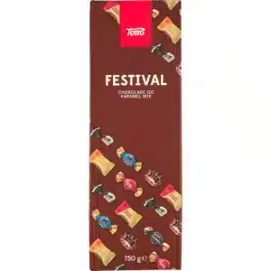 Toms Festival 750g, bl. chokolader og karameller